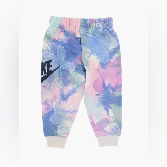 NIKE KIDS TIE-DYE EFFECT HOODIE AND JOGGERS SET - Size 6 Girls Sweatsuit - VGUC - Picture 7 of 16